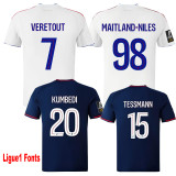 25-26 Lyon Home Player Version Soccer Jersey