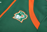 25-26 Ivory Coast Dark green Jacket Tracksuit