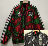 24-25 ARS Red & Black Double Sided Windbreaker (双面风衣)