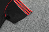 25-26 Man Utd Black Training Short Suit