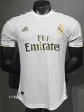 2019-2020 RMA Home Player Version 球员 Retro Soccer Jersey