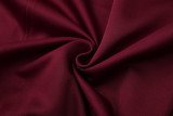 2025 NK Dark red Jacket Tracksuit #2318