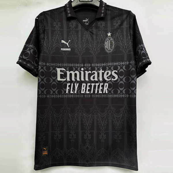 23-24 ACM Black Joint Edition 1:1 Fans Soccer Jersey