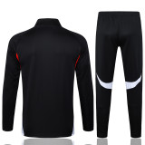 25-26 Bayern Black Jacket Tracksuit #A2525