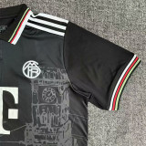 25-26 Bayern Special Edition Black Polo Short Sleeve