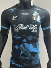 25-26 Santos FC Black Special Edition Player Version Training Shirts