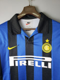 1998-1999 INT Home Long Sleeve Retro Soccer Jersey (长袖)