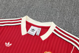25-26 Man Utd Red Training Short Suit