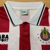 1994-1995 Chivas Home Long Sleeve Retro Soccer Jersey (长袖)