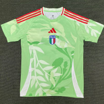 25-26 Italy Away Fans Soccer Jersey (无星)