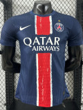 24-25 PSG Home (Have Stars) Player Version Soccer Jersey (前后星)