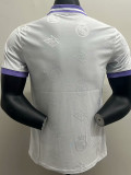 25-26 RMA White Special Edition Player Version Training Shirts (紫领)队标印