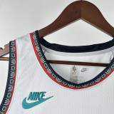 24-25 Grizzlies MORANT #12 White Retro Top Quality Hot Pressing NBA Jersey