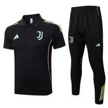 25-26 JUV Black Polo Tracksuit #C2550