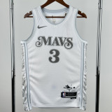 24-25 Dallas Mavericks DAVIS #3 White City Edition Top Quality Hot Pressing NBA Jersey
