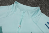 25-26 Cruzeiro Light green Kids Half Pull Tracksuit (童装)(半拉链)