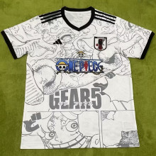 24-25 Japan ONEPECE White Special Edition Fans Soccer Jersey (海贼王)
