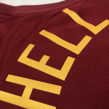 22-23 Cleveland Cavaliers MITCHELL #45 Red Top Quality Hot Pressing NBA Jersey