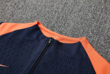 25-26 BAR Royal blue Half Pull Tracksuit (半拉链)