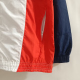 25-26 PSG Jordan White orange Windbreaker