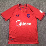 24-25 Sevilla Away Fans Soccer Jersey (Midea广告)