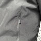 2024 NK Velvet Thickened warm Black Outdoor Jackets # F2 加绒冲锋衣