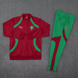 25-26 Monaco Dark red Jacket Tracksuit