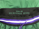 BUCKS Green City Edition Top Quality NBA Pocket Pants *雄鹿队