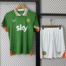 25-26 Ireland Home Kids Soccer Jersey