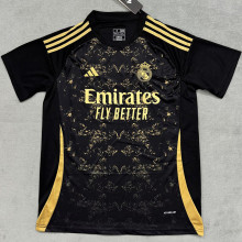 24-25 RMA Black Special Edition Fans Soccer Jersey (黑金前金)