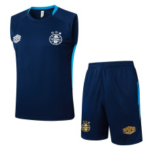 25-26 Gremio Royal blue Tank top and shorts suit #D25197