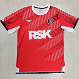 25-26 Charlton Athletic Home Fans Soccer Jersey