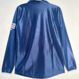 2001-2002 PSG Paris Home Long Sleeve Retro Soccer Jersey (长袖)
