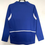 2002 Brazil Away Long Sleeve Retro Soccer Jersey (长袖)