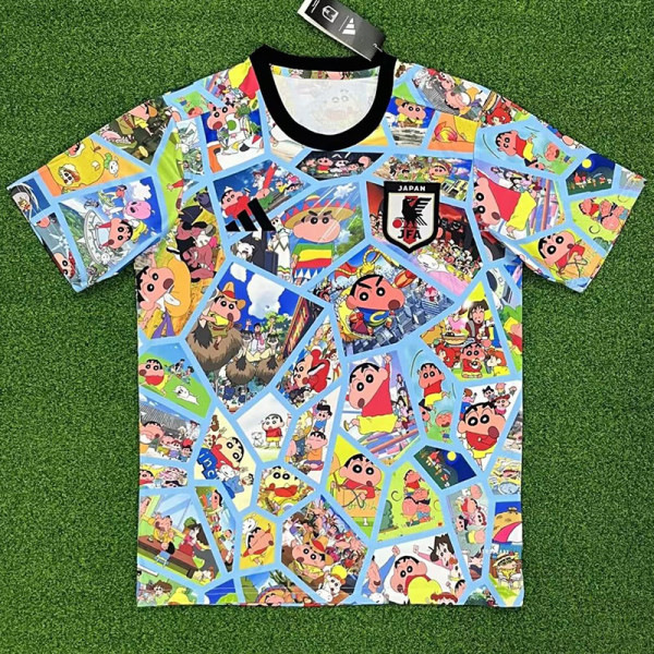 24-25 Japan Anime Edition Fans Soccer Jersey (蜡笔小新)