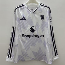 25-26 Man Utd Away Long Sleeve Soccer Jersey (长袖)