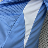 25-26 RMA Blue GoalKeeper Fans Soccer Jersey