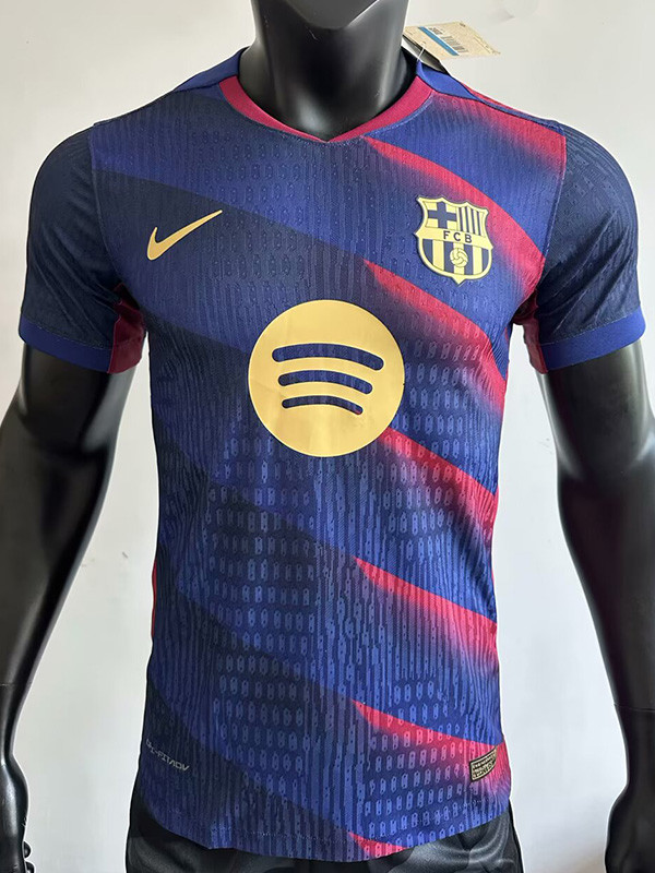 25-26 BAR Blue Special Edition Player Version Training Shirts