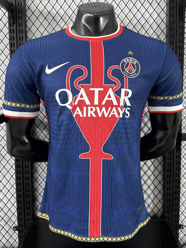 25-26 PSG Royal blue Special Edition Player Version Training shirts