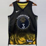 22-23 WARRIORS PAUL #3 Black City Edition Top Quality Hot Pressing NBA Jersey
