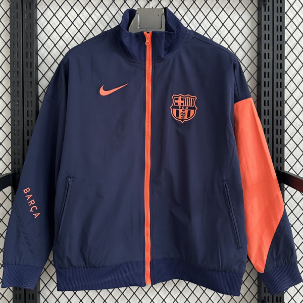 25-26 BAR Royal blue Windbreaker