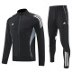 2025 AD Black Jacket Tracksuit #2319