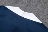 25-26 PSG Jordan Royal blue Kids Half Pull Tracksuit #E25168(童装)(半拉链)