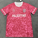 25-26 Palestina FC Pink Training shirts (英文广告)