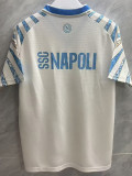 25-26 Napoli White Blue Training Shirts