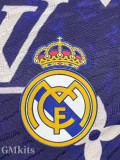 25-26 RMA Purple Blue Special Edition Player Version Training Shirts (L)