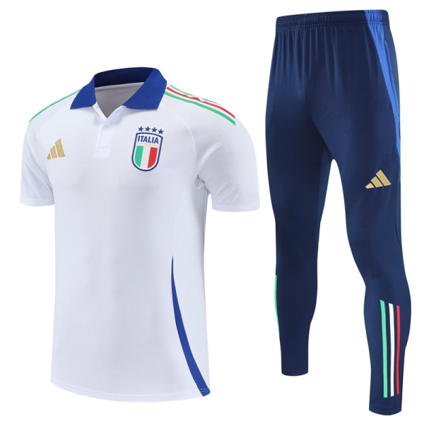 25-26 Italy White Polo Tracksuit