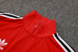 25-26 Flamengo Red Jacket Tracksuit #A2517