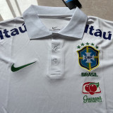 25-26 Brazil White Polo Short Sleeve