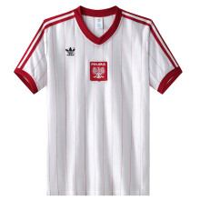 1982 Poland Home Retro Soccer Jersey